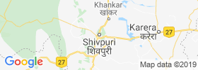 Shivpuri map